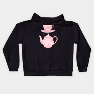 Tea Time #4 Kids Hoodie